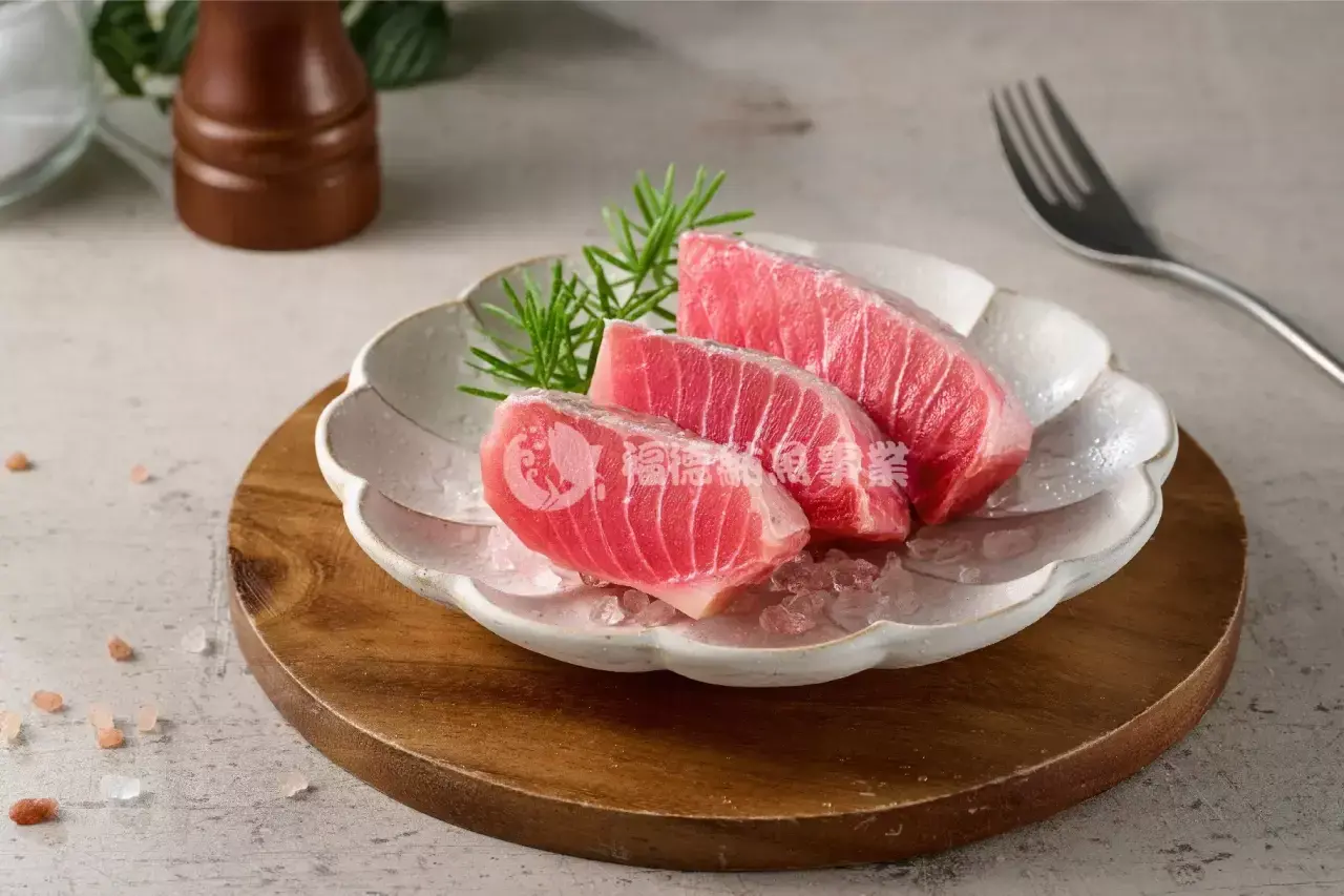 福德鮪魚販售的鮪魚肚肉
