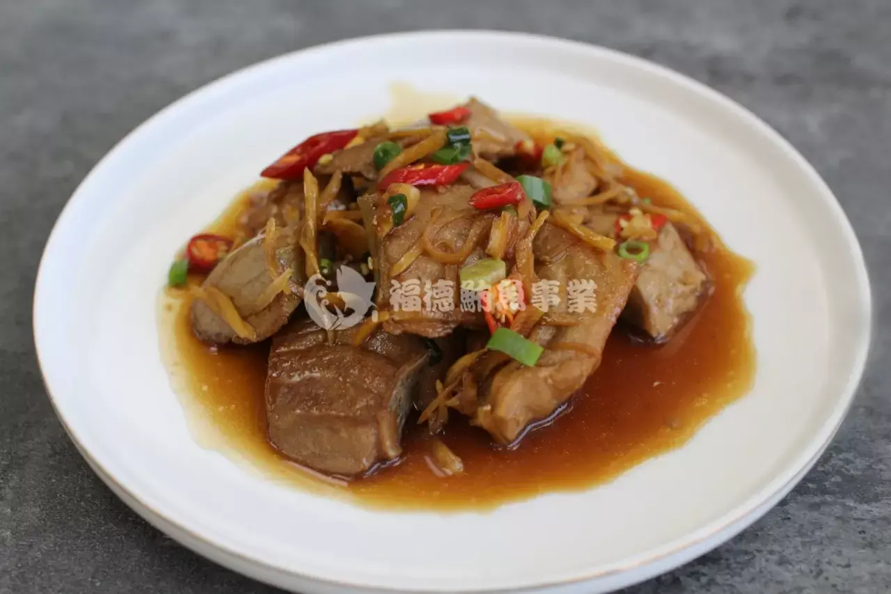 黑鮪魚腹肉料理系列-鹹甜口味,連不愛吃魚的小孩都愛的一道料理 黑鮪魚腹肉醬燒