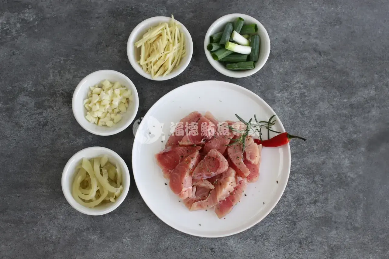 紅旗魚肚肉－酸菜爆炒風味